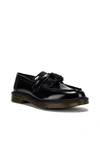 Dr. Martens' Black Leather Adrian Loafers In Black