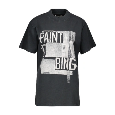 Anine Bing Georgie T-shirt In Paint In Bing