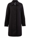 Burberry Pimlico Cotton Gabardine Car Coat In Black