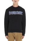 DSQUARED2 DSQUARED2 LOGO PRINT CREWNECK PULLOVER