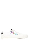 GIVENCHY GIVENCHY TENNIS LIGHT LOGO EMBROIDERED LOW TOP SNEAKERS