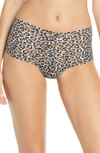 Hanky Panky Lace Retro Thong In Leopard In Animal Print