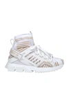 DOLCE & GABBANA SNEAKERS SORRENTO TREKKING COLOR WHITE / IVORY,90937249-A045-170D-5CE4-5D1BDB356864