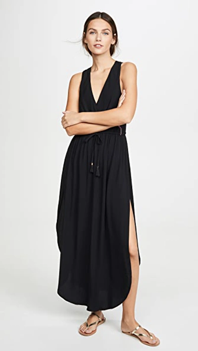 L*space Kenzie Cover-up Midi Dress In Black