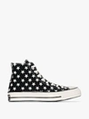 CONVERSE CONVERSE BLACK CHUCK 70 ARCHIVE RESTRUCTURED HIGH TOP SNEAKERS,166425C14183255