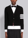 THOM BROWNE THOM BROWNE BABY CABLE SHORT CASHMERE CARDIGAN,MKC247A0001113719304