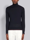 THOM BROWNE THOM BROWNE CLASSIC CASHMERE TURTLENECK PULLOVER,MKA258A0001113719275