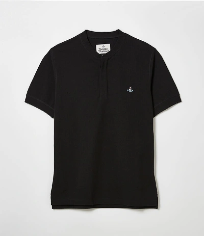 Vivienne Westwood Grandad Polo Black