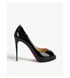 CHRISTIAN LOUBOUTIN NEW VERY PRIVE 120 PATENT HEELS,12980042