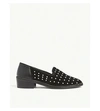 THE KOOPLES STUDDED SUEDE LOAFERS