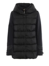 HERNO WATER REPELLENT HOODED PUFFER JACKET