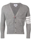 THOM BROWNE BABY CABLE SHORT CASHMERE CARDIGAN