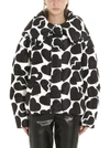 MSGM MSGM HEART PRINT DOWN JACKET