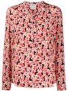 STELLA MCCARTNEY BLUSE MIT BLUMENMUSTER