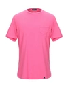 Drumohr T-shirts In Fuchsia
