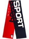 POLO RALPH LAUREN LOGO SCARF