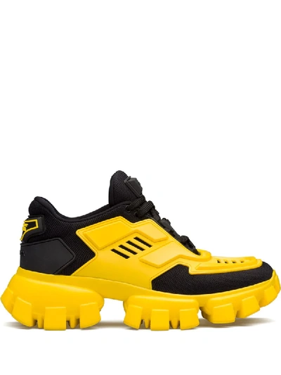 Prada Cloudbust Thunder Trainers In Yellow