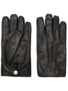 ALEXANDER MCQUEEN LOGO EMBOSSED GLOVES