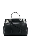 Giambattista Valli Flore Medium Tote In Black