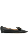 JIMMY CHOO GALA BALLERINA FLATS