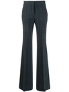 PIAZZA SEMPIONE HIGH WAISTED FLARED TROUSERS