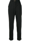 DOLCE & GABBANA CROPPED TROUSERS