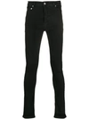 RICK OWENS DRKSHDW MID-RISE SKINNY JEANS