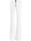 TOM FORD MAXI ZIP FLARED TROUSERS