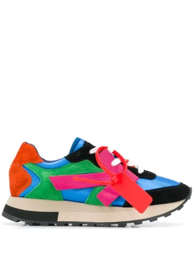 Off-white Everday Low-top Sneakers In Multicolor Fuchsia