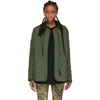 BURBERRY BURBERRY GREEN COTSWALD JACKET