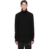 ZIGGY CHEN ZIGGY CHEN BLACK CASHMERE TURTLENECK