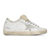 GOLDEN GOOSE GOLDEN GOOSE WHITE SHEARLING DOUBLE STRUCTURE SUPERSTAR SNEAKERS