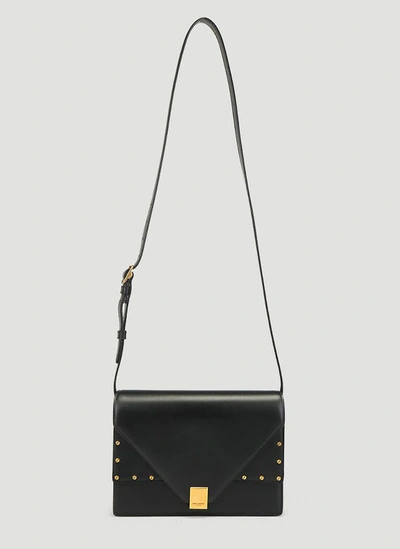Saint Laurent Margaux Shoulder Bag In Black