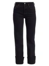 TRAVE Berit High-Rise Ankle Cuff Jeans