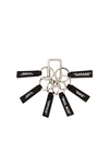 OFF-WHITE Label Keyring,OFFF-WA23