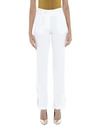 MSGM MSGM WOMAN PANTS WHITE SIZE 8 POLYESTER,13389191IU 2