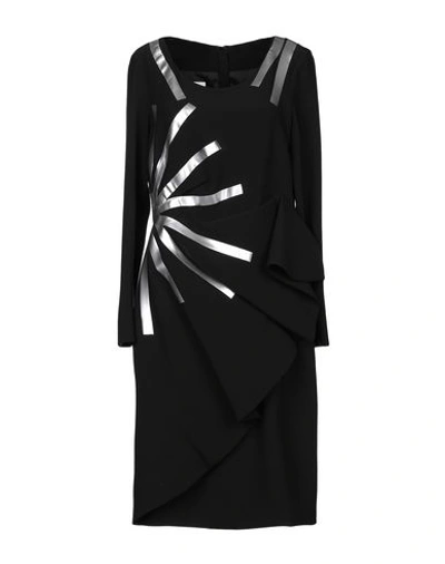 Moschino Knee-length Dress In Black