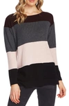 VINCE CAMUTO COLORBLOCK POCKET SWEATER,9159229