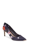 TED BAKER WISHIRP FLORAL POINTED TOE PUMP,159932