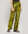 AMI ALEXANDRE MATTIUSSI VELVET TROUSERS,5057865696973