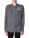 BALMAIN DENIM SHIRT,11082067