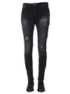 BALMAIN SUPER DESTROY JEANS,11082066