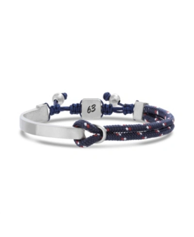 Ben Sherman Adjustable Men's Bracelet In Navy