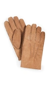 POLO RALPH LAUREN SHEARLING ICON GLOVES