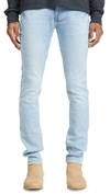 Frame L'homme Skinny Denim Jeans In Finn Finn Wash Finn Finn In Finn Finn