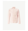 Allsaints Hungtingdon Slim-fit Cotton Shirt In Bleach Pink