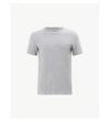 Allsaints Cooper Slim-fit Cotton-jersey T-shirt In Grey Marl