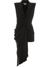 ALEXANDER MCQUEEN SLEEVELESS BLAZER,11082205