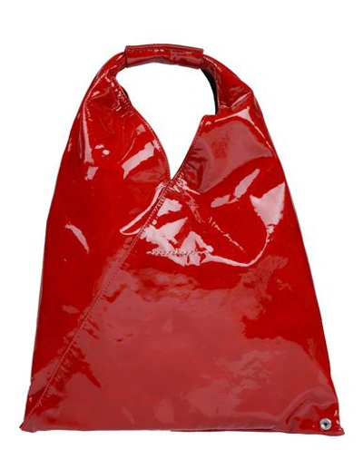 Mm6 Maison Margiela Handbag In Red