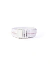 OFF-WHITE CLASSIC ENGRAVED LOGO INDUSTRIAL BELT WHITE